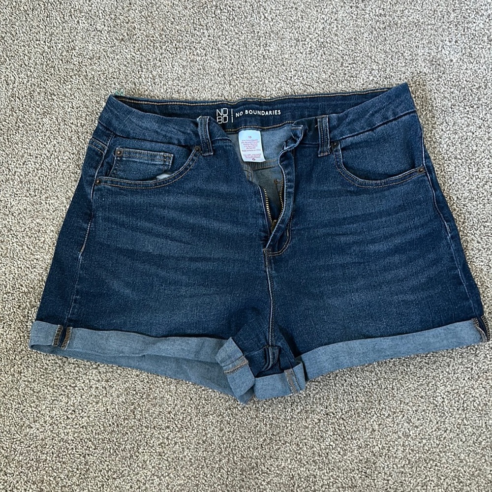 Dark wash Jean shorts